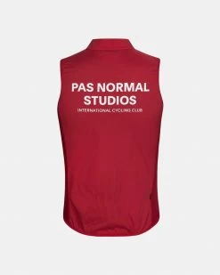Deep Red Mechanism Stow Away Gilet 8 Deep Red Mechanism Stow Away Gilet -Sport Vêtements Magasin PN Stow Away Gilet DeepRed Back 4 5 pdp page