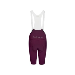 Solitude Women's Bibs - Burgundy -Sport Vêtements Magasin PN Women s 20Solitude 20Bibs 20Burgundy back