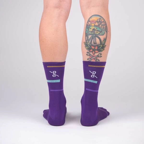 Deep Purple Laser PLTN Socks 6 Deep Purple Laser PLTN Socks – Image 4