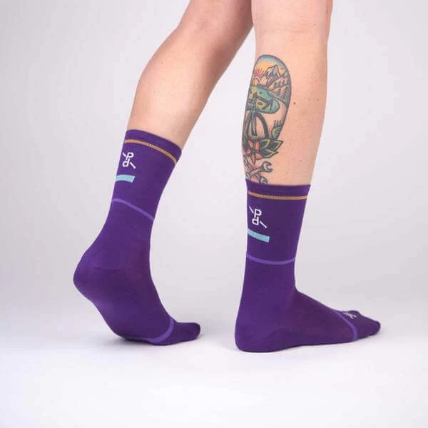Deep Purple Laser PLTN Socks 4 Deep Purple Laser PLTN Socks – Image 2