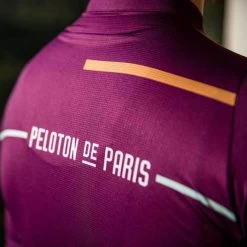 Deep Purple Laser Sprinteur Men's Jersey 11 Deep Purple Laser Sprinteur Men's Jersey -Sport Vêtements Magasin PelotonDeParis Laser DeepPurple Sprinteur Men CyclingJersey Detail VeloVeloSingapore