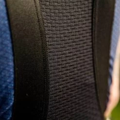 Navy Sprinteur Men's Bib -Sport Vêtements Magasin PelotonDeParis Sprinteur Black Men CyclingBib Detail4 VeloVeloSingapore