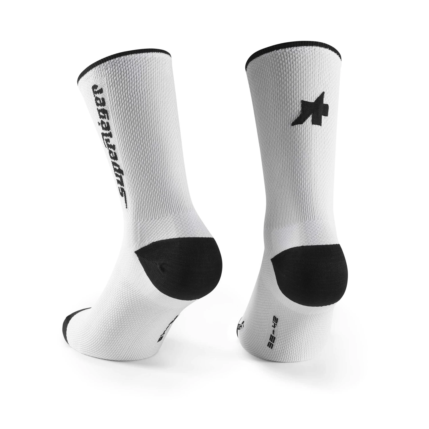 Assos Holy White RS Socks SUPERLEGER 4 Assos Holy White RS Socks SUPERLEGER – Image 2