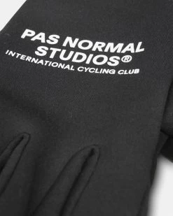 Logo Transition Gloves - Black -Sport Vêtements Magasin Transition Gloves Black Detail pdp page