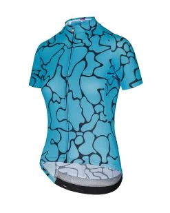 Assos Voganski Hydro Blue Uma GT Women's Jersey -Sport Vêtements Magasin UMA GT Summer SS Jersey c2 Voganski HydroBlue 4 F