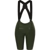 Canopy Green Mono Women's Bib Short 2 Canopy Green Mono Women's Bib Short -Sport Vêtements Magasin Universal Colours Mono Womens Bib Short Canopy Green Back