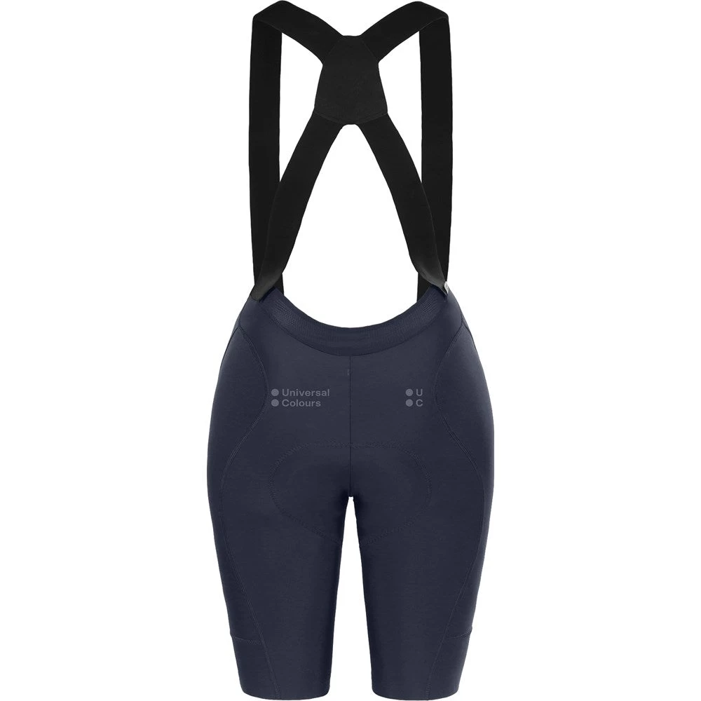 Navy Blue Mono Women's Bib Short 4 Navy Blue Mono Women's Bib Short – Image 2