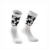 Assos Holy White Monogram Sock Evo -Sport Vêtements Magasin WHITE Monogram