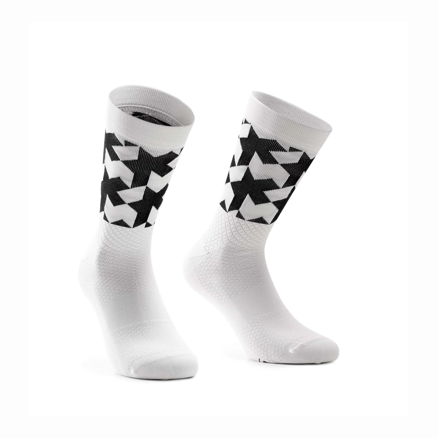 Assos Holy White Monogram Sock Evo 3 Assos Holy White Monogram Sock Evo