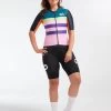 Classics Flèche Wallonne WMN LuxLite Women's Jersey 2 Classics Flèche Wallonne WMN LuxLite Women's Jersey -Sport Vêtements Magasin W 20.12.11 BSC WMN CLASSICS JERSEY BLACK ORANGE 0004