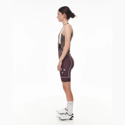Women's Mechanism Bib - Light Burgundy -Sport Vêtements Magasin WomenLightBurgundyBib3