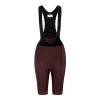 Women's Essential Bib - Burgundy -Sport Vêtements Magasin WomensEssentialBib DarkRed 1