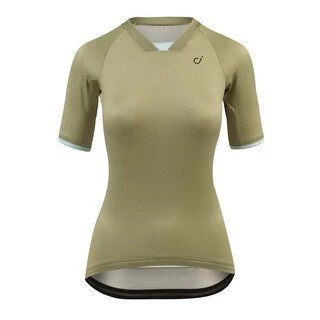 Light Olive Signature Zipperless Women's Jersey 3 Light Olive Signature Zipperless Women's Jersey