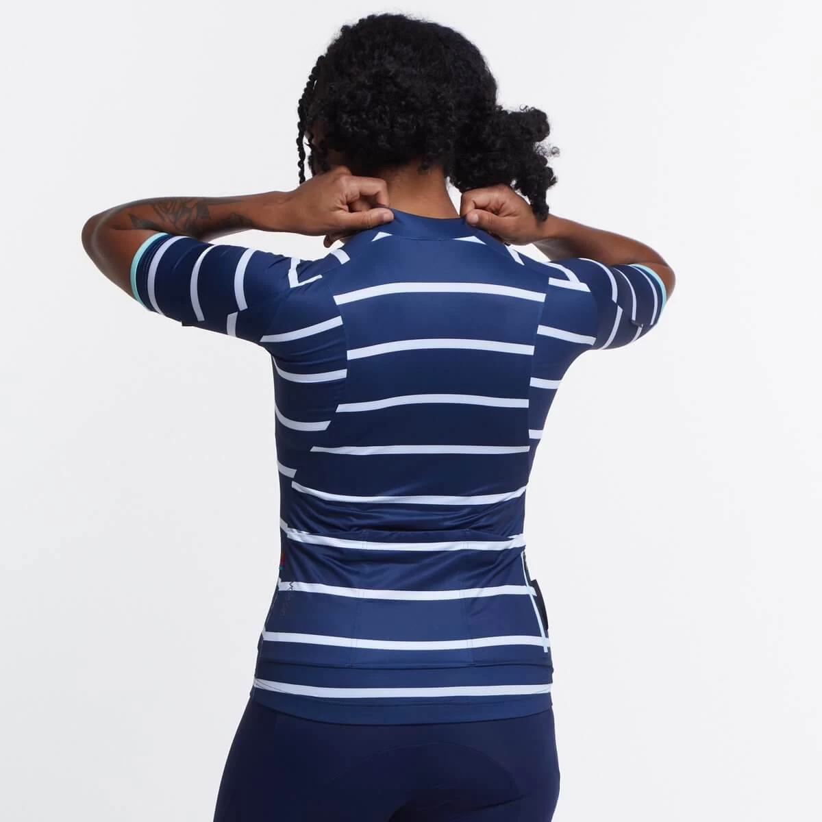 Navy White Breton SE Women's Jersey 4 Navy White Breton SE Women's Jersey – Image 2