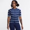 Navy White Breton SE Women's Jersey
