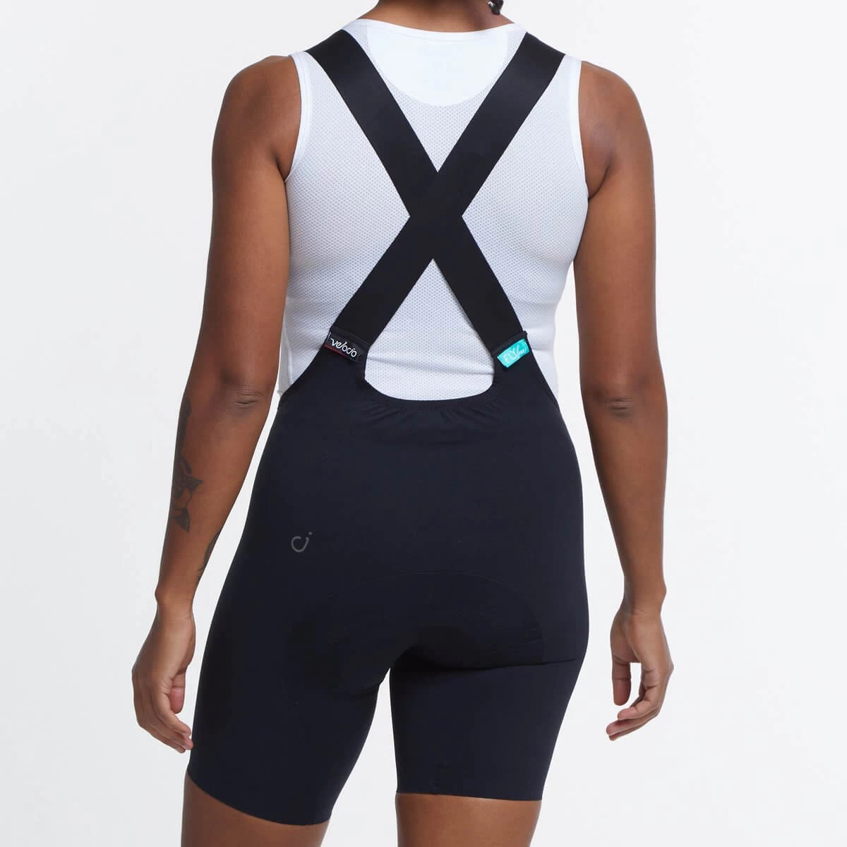 Black Short Luxe Women's Bib 2021 4 Black Short Luxe Women's Bib 2021 – Image 2