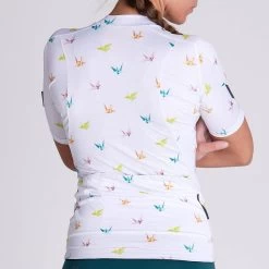 White Origami Ultralight Women's Jersey -Sport Vêtements Magasin womens ultralight origami white back detail 1200x c3073b5b e3f6 41a0 a0f7 00f758a42fd0